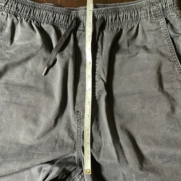 Navy Men's AE American Eagle Flex Trekker Woven Cotton Joggers In Size Small - Picture 12 of 13